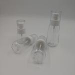 Luxury Clear Empty Upg 30ml Petg Bottle Ultra Fine Sprayer White