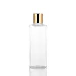 clear Plastic Screw Top Bottles PETG material 53mm width 156mm height