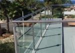 Post Glass Railing Building Railing Outdoor Glass Balustrade Systems