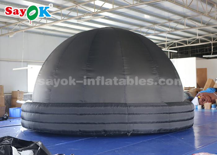 Waterproof Inflatable Planetarium Dome For Cinema Movie With PVC Floor Mat