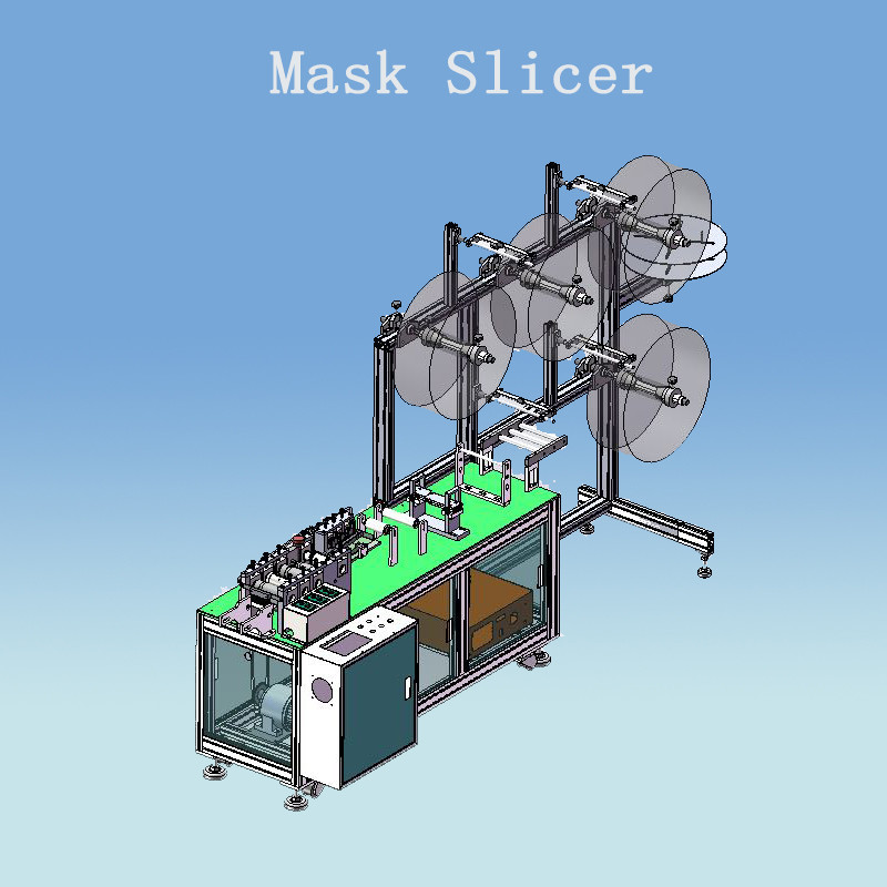 Stable Non Woven Mask Making Machine , Surgical Mask Making Machine Easy Operation