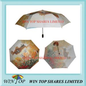Quality Monet Impressionism Art Folding Umbrella wholesale