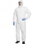 Ppe Chemical Acid Protective Coveralls Medical Bunny Coveralls