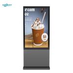 CB 43 Inch Digital Signage Outdoor Digital Advertising Screen 800-2500nits