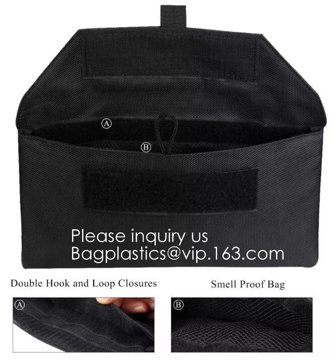 Smell Proof travel Bags to Store Herbs & Consumable Goods and Keep Them Fresh for Months,Carbon Lined Smell Proof Bags C