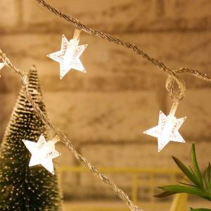 Quality Extendable IP65 LED Star Fairy Lights For Indoor Outdoor Ramadan wholesale