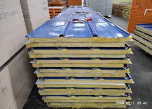 Quality Glass Wool Eco Friendly Thermal Insulated Wall Panels wholesale
