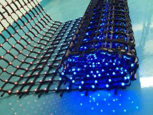 Quality transparent slim Flexible led display, outdoor display led curtain display mesh video screen wholesale