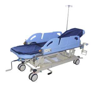 Quality 2160MM 89cm Hydraulic Patient Transfer Trolley Emergency Ward Cart wholesale
