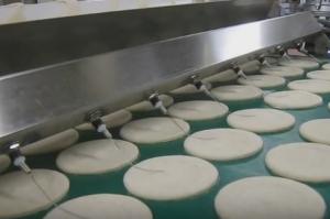 Quality Easy Clean Pizza Automatic Machine , 3000 Kg /Hr Output Commercial Pizza Equipment wholesale