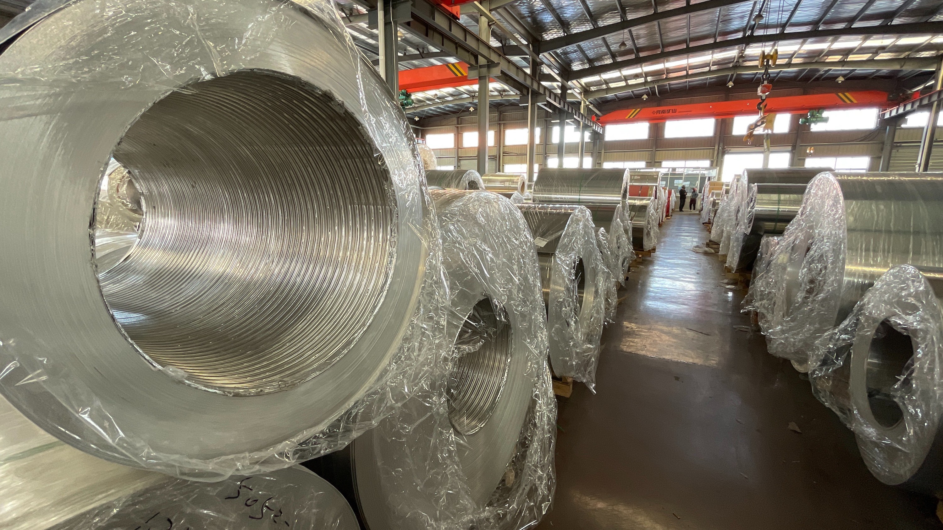 Hot Rolled Aluminum Coil Stock Gauge JIS 1050 Rolled Aluminum Coil 1070 1060