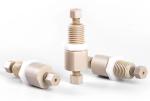 Textile Printing Dyeing Industry PEEK Plastic Parts High Performance