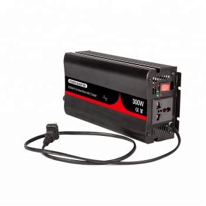 Quality CE ROHS Power Inverter Charger 300W 12V Portable Pure Sine Wave Inverter wholesale