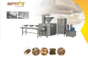Quality Smart Protein Bar Making Machine , 100kg/Hr Energy Bar Manufacturing Equipment wholesale