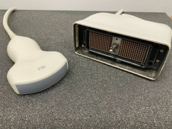 Convex Ultrasound Transducer HD15 C6-3 Probe for Compatible Medical Scanner