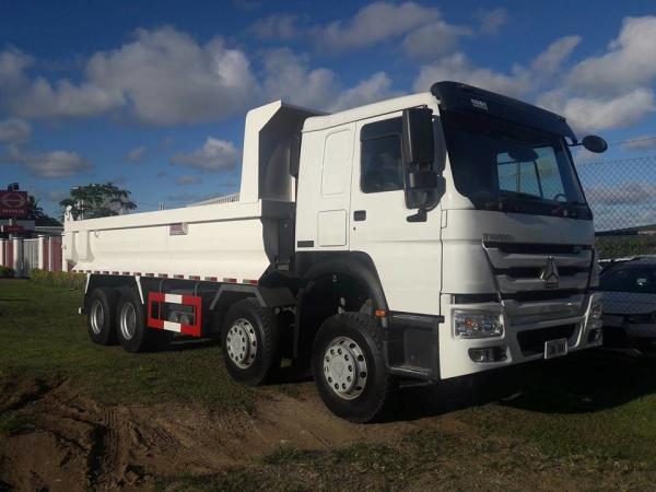Cheap 8X4 Drive Wheel HOWO 12 Tires Tipper Truck Dump Truck for ≤5 People at Affordable for sale
