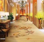 Large Area Full Of Printed Commercial Floor Mat Customized Hotel Carpet