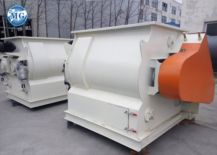 4 - 5T/H Double Shaft Mortar Mixer Machine Improved Simple Dry Mix Mortar Plant