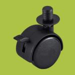 baby walker casters insert stem black caster with brake