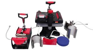 Quality 220V Semi Automatic 8 In 1 Combo Heat Press Machine wholesale