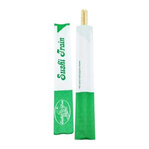 Quality 5.0mm Restaurant Authentic Japanese Chopsticks , Throwaway Wooden Bamboo Chopsticks wholesale