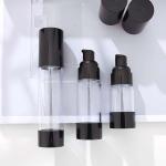Electroplating Plastic Cosmetic Containers Vacuum Airless Eco Friendly ISO9001