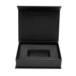 Custom logo Luxury Black Cardboard Smart Watch Magnetic Gift Packaging Box