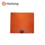 Orange Drum Silicone Rubber Heating Pad For Oil / Water Heating