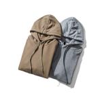 Gradual Change Unisex Plain Hoodies 100 Percent Cotton Hoodies