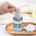 Transparent Hypoallergenic Makeup Remover Bottle With Custom Pump Dispenser