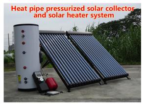 Quality 150-500 L Tank Heat Pipe Solar Water Heater Pressurized Solar Collector wholesale