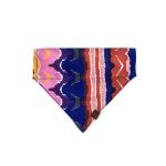 Red Pink Bandana Dog Collar Sublimation Dog Neckerchief Collar