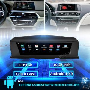 Quality 10.25 Android 10.0 Car DVD Multimedia Player For BMW 6 Series F06/F12 2010-2012 CIC 4PIN GPS Navigation IPS Touch Screen wholesale