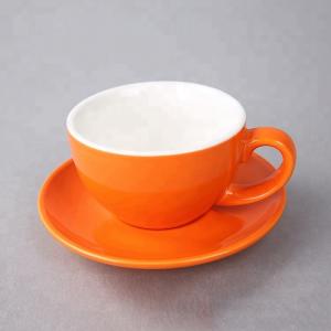Quality Crockery Pottery Ceramic Espresso Cups With Saucer Coffe cups mug wholesale