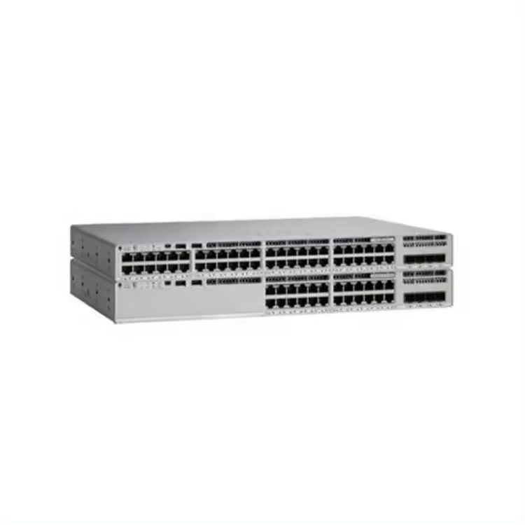 48 Port Network Essentials PoE Switch C9200L-48P-4G-A with QoS SNMP Stackable LACP Functions