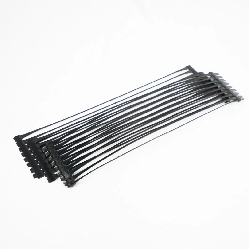 PP PE High Strength Plastic Uniaxial Geogrid for Retaining Wall From China