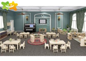 Quality Student Kindergarten School Furniture 2-12 Years Old Colorfast Commercial wholesale