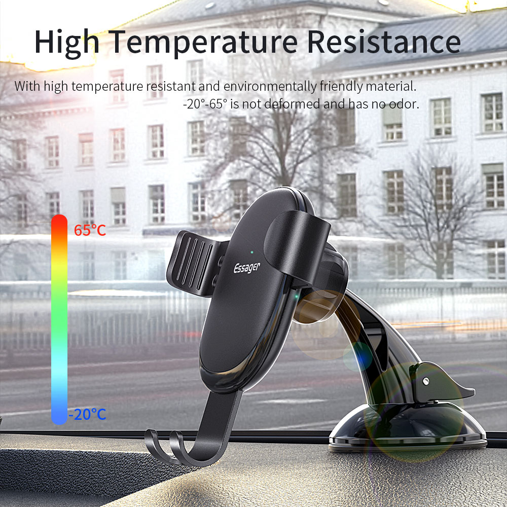 Adjustable Suction Car Phone Holder Universal for 4.5-6.5 inches Mobile Phone