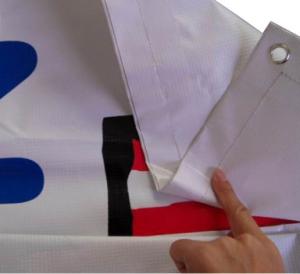 Quality Vinyl Hanging Retractable Banner 1mm 10mm Thickness Eco Solvent Ink wholesale