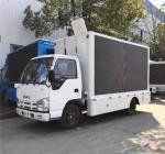 Outdoor Video Advertising Mobile Billboard Truck 3840*1728mm P4 With Hydraulic