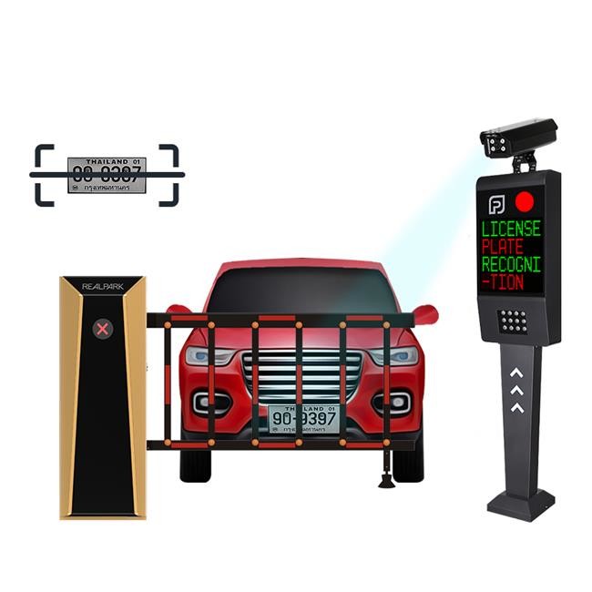 LPR Parking Controller With 5mp License Plate Recognition Camera System