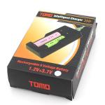TOMO V6-2 Intelligent Battery Charger 5V usb charger for 1.2V & 3.7V 18650 /