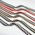 20KJ74 Nylon Thickened Jacquard Ribbon Trim 3cm