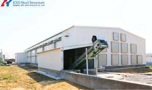 Quality Prefab Steel Structure Poultry Farm Shed Chicken Farm House Building wholesale
