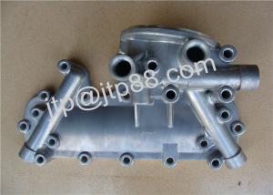 Quality Automotive T3500 Silver Color Oil Cooler Cover For MAZDA Engine Parts wholesale