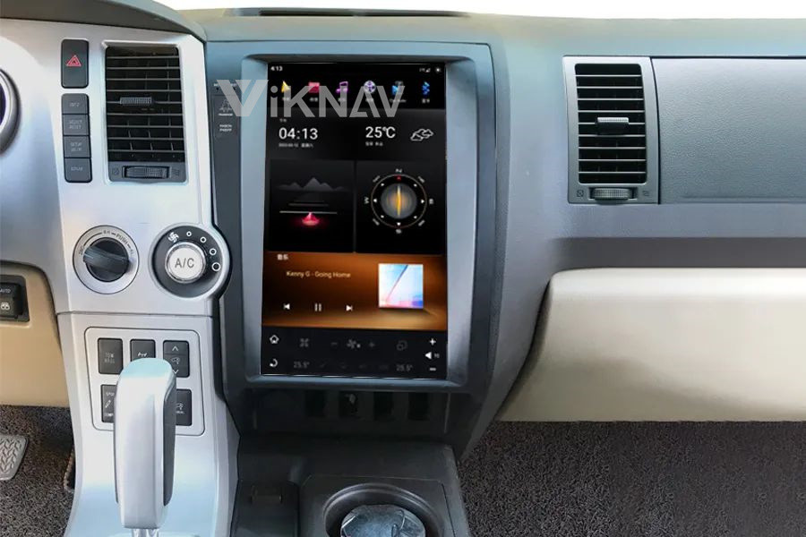 For 2007-2018 Toyota Tundra and Sequoia 13.6 Inch Car radio Navigation GPS Multimedia DVD Player Wireless Carplay 4G BT