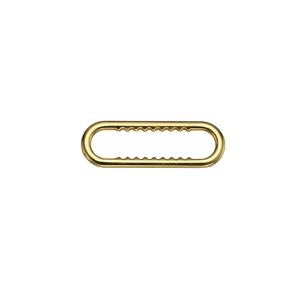 Quality Zinc Alloy Bra Strap Buckle 15mm , Bra Strap Rings And Sliders With Jag wholesale