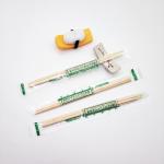 Custom Logo Round Bamboo Chopsticks Disposable
