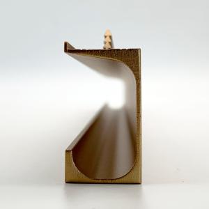 Quality Extrusion Aluminum Profiles Custom Furniture Hardware For Building Material Decor wholesale