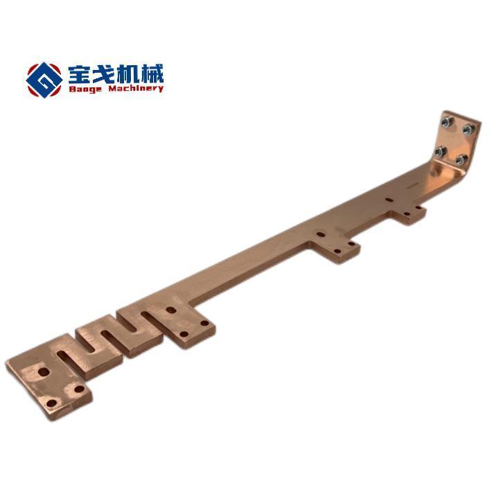 IGBT AC Output Copper Busbar with Milling Process and Bending Craft